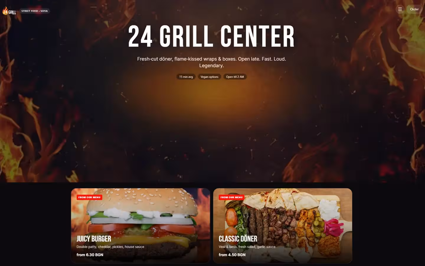 24 Grill Center