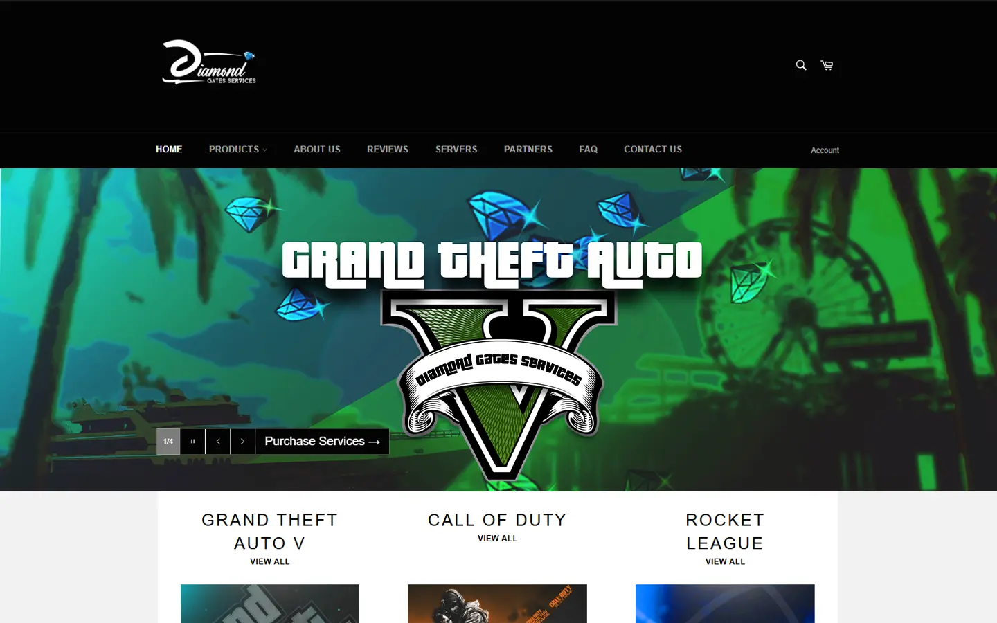DGS Landing Page