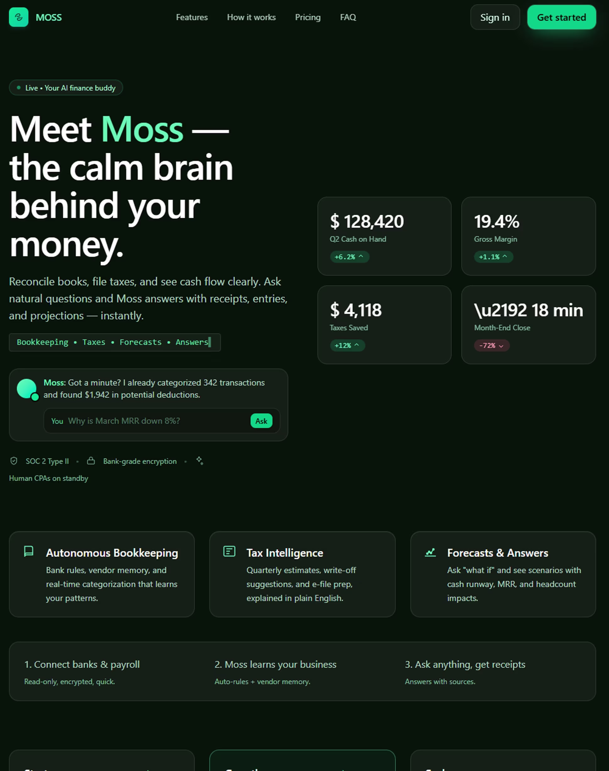 Finance AI Website