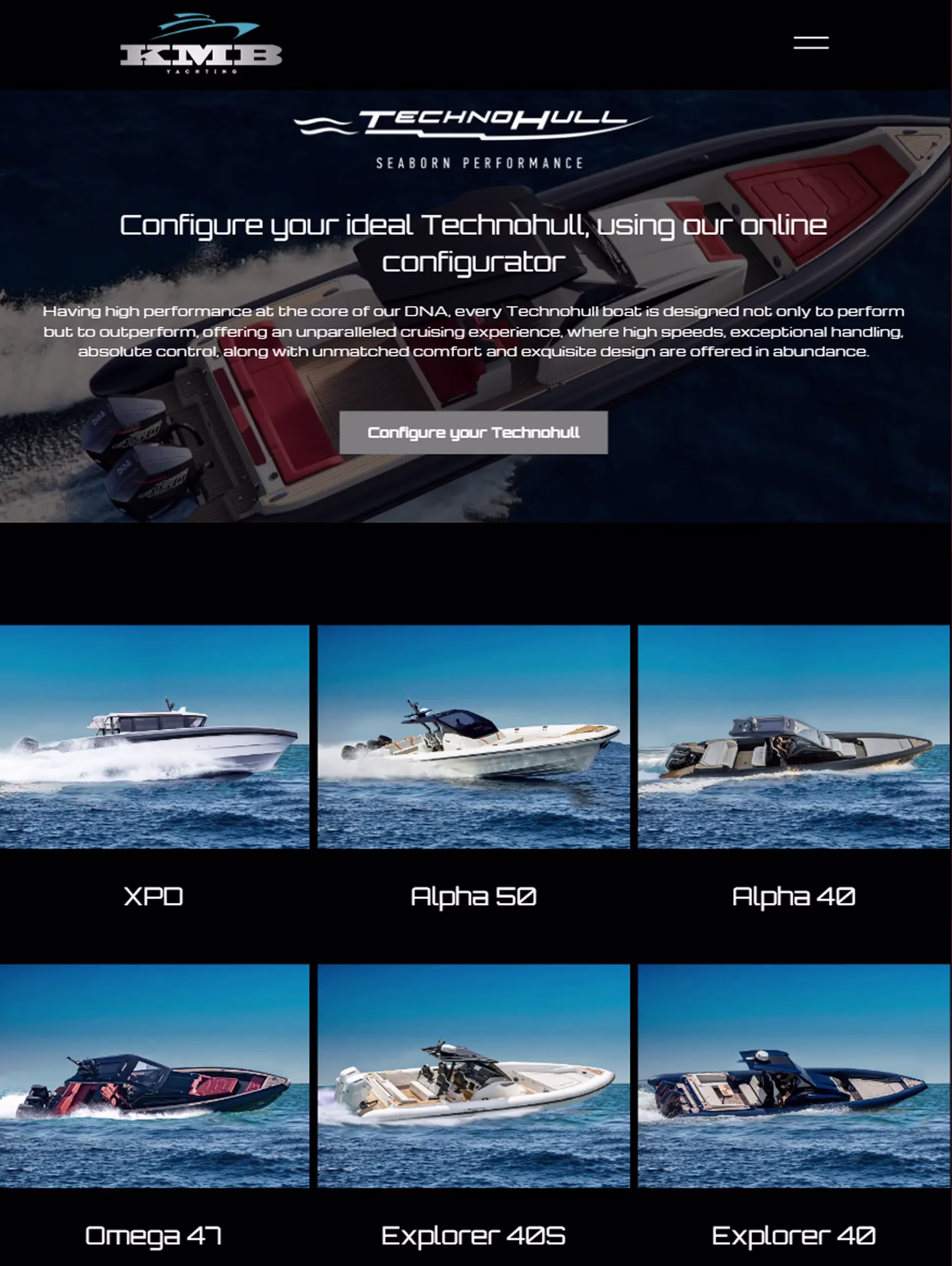 KMB Yachting Website